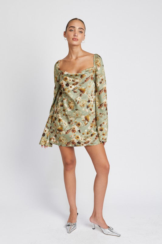 Floral Mini Dress