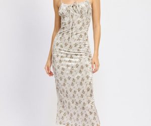 Spaghetti Strap Midi Dress